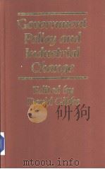 Government Policy and Industrial Change（ PDF版）