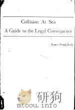 Collision At Sea A Guide to the Legal Consequence     PDF电子版封面  0444851550   
