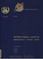 INTERNATIONAL MARITIME DANGEROUS GOODS CODE VOLUME Ⅱ CLASS 3     PDF电子版封面     