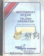 MOTORBOAT OCEAN AND INLAND OPERATOR CHAPTER 3 WEATHER     PDF电子版封面     