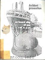 Accident prevention on board ship of sea and in port     PDF电子版封面     