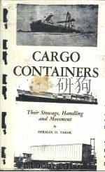 CARGO CONTAINERS Their Stowage，Handling and Movement（ PDF版）