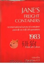 JANE‘S FREIGHT CONTAINERS 1983 Fifteenth edition     PDF电子版封面  0710607644   