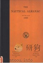 THE NAUTICAL ALMANAC FOR THE YEAR 1988     PDF电子版封面     
