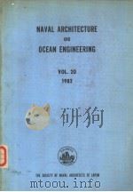NAVAL ARCHITECTURE AND OCEAN ENGINEERING VOL.20 1982     PDF电子版封面     