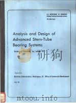 Analysis and Design of Advanced Stern-Tube Bearing Systems     PDF电子版封面     