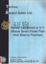 Reheat Supplement to 3-11 （Marine Steam Power Plant Heat Balance Practices）     PDF电子版封面     