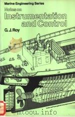 Notes on Instrumentation and Control     PDF电子版封面  054007344X   