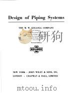 Design of Piping Systems     PDF电子版封面     