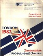 Compendium of Technical Papers LONDON 1983 SESSION 8 SEVEN MILE BUSWAY IN SPARSELY POPULATED COUNTRY     PDF电子版封面     