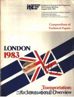 Compendium of Technical Papers LONDON 1983 SESSION 28 HIGHWAY SAFETY GUIDELINES AND THE U.K. RESPONS     PDF电子版封面     