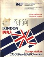 Compendium of Technical Papers LONDON 1983 SESSION 29 ESTIMATING THE BENEFITS OF SIGNAL COORDINATION（ PDF版）