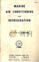 MARINE AIR CONDITIONING AND REFRIGERATION     PDF电子版封面     
