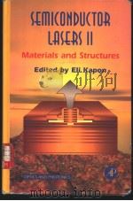 Semiconductor Lasers II     PDF电子版封面    Eli Kapon 