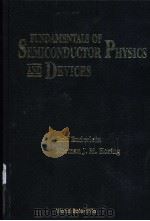 FUNDAMENTALS OF SEMICONDUCTOR PHYSICS AND DEVICES（ PDF版）