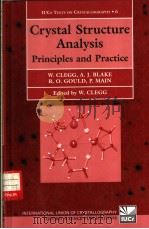 Crystal Structure Analysis Principles and Practice     PDF电子版封面     