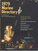 1979 Marine Directory Published by Marine Engineering/Log SECTION D UNITED STATES，& CANADIAN NAVAL A（ PDF版）