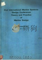Second International Marine Systems Design Conference Theory and Practice of Marine Design PROCEEDIN（ PDF版）