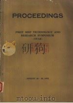 PROCEEDINGS FIRST SHIP TECHNOLOGY AND RESEARCH SYMPOSIUM （STAR） On Statistical Techniques For Predic     PDF电子版封面     