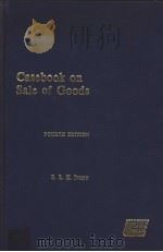 CASEBOOK ON SALE OF GOODS FOURTH EDITION     PDF电子版封面  0904093832   