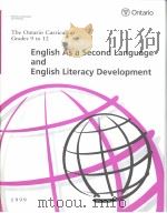 English As a Second Language and English Literacy Development     PDF电子版封面     