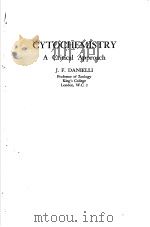 CYTOCHEMISTRY A Critical Approach（ PDF版）