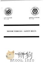 MOTOR VEHICLES-SAFETY BELTS     PDF电子版封面     