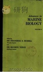 Advances in MARINE BIOLOGY VOLUME 8（ PDF版）