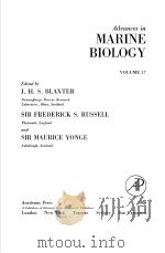 Advances in MARINE BIOLOGY VOLUME 17（ PDF版）