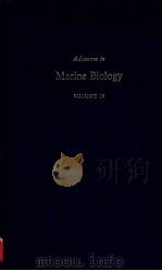 Advances in MARINE BIOLOGY VOLUME 19（ PDF版）