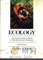 ECOLOGY The Experimental Analysis of Distribution and Abundance Third Edition     PDF电子版封面  0060437782   