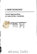 A NEW ECOLOGY Novel Approaches to Interactive Systems（ PDF版）