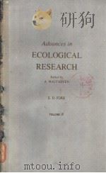 Advances in ECOLOGICAL RESEARCH VOLUME 15（ PDF版）