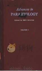 Advances in PARASITOLOGY VOLUME 1（ PDF版）