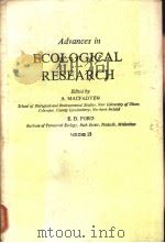 Advances in ECOLOGICAL RESEARCH VOLUME 13（ PDF版）