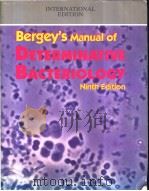 Bergey‘s Manual of DETERMINATIVE BACTERIOLOGY Ninth Edition     PDF电子版封面  0683094920   