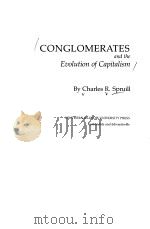 CONGLOMERATES and the Evolution of Capitalism     PDF电子版封面     
