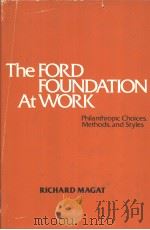 The FORD FOUNDATION At WORK     PDF电子版封面     