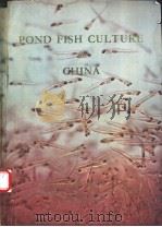 POND FISH CULTURE CHINA     PDF电子版封面     