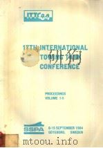 17TH INTERNATIONAL TOWING TANK CONFERENCE PROCEEDINGS VOLUME 1-Ⅱ     PDF电子版封面     