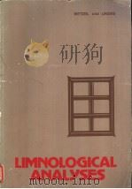 LIMNOLOGICAL ANALYSES（ PDF版）