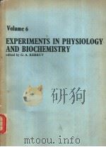 EXPERIMENTS IN PHYSIOLOGY AND BIOCHEMISTRY Volume 6（ PDF版）