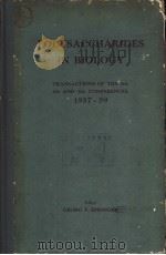 POLYSACCHARIDES IN BIOLOGY Transactions of the Third Conference May 29，30，and 31，1957，Princeton N.J.     PDF电子版封面     