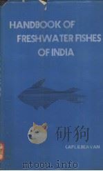 HANDBOOK OF FRESHWATER FISHES OF INDIA     PDF电子版封面     