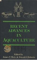 RECENT ADVANCES IN AQUACULTURE（ PDF版）