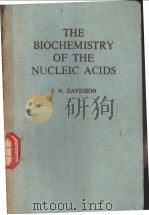 The Biochemistry of the Nucleic Acids     PDF电子版封面     