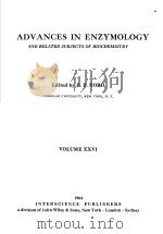 ADVANCES IN ENZYMOLOGY AND RELATED SUBJECTS OF BIOCHEMISTRY VOLUME 26     PDF电子版封面     