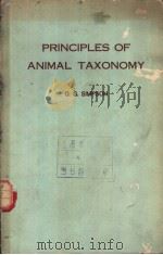 Principles of Animal Taxonomy     PDF电子版封面    G.G.SIMPSN 
