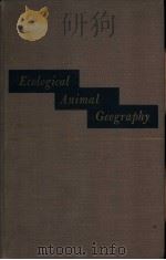 Ecological Animal Geography SECOND EDITION     PDF电子版封面    W.C.ALLEE and KARL P.SCHMIDT 