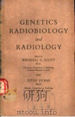 Genetics Radiobiology And Radiology Proceedings，Mid-Western Conference     PDF电子版封面     